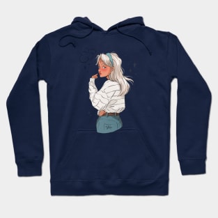 Cute Blondie Girl Hoodie